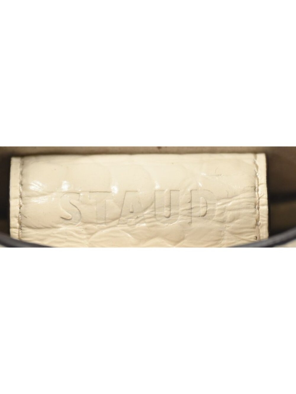 Staud Rey Mini Bag in Off-White - Picture 8 of 9